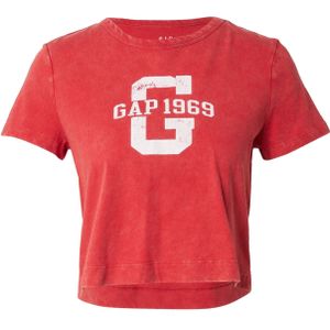 GAP Shirt  rood / wit