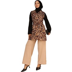 MODAMIHRAM Broekpak  bruin / brokaat / zwart