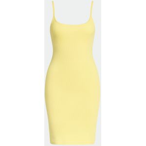 Nudyess Zomerjurk '1017A'  pasteelgeel