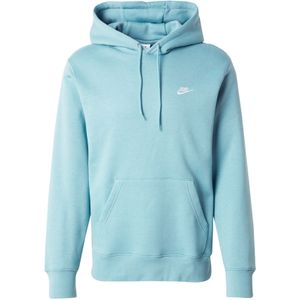 Nike - Hoodie Club Small Logo - Turquoise - Heren