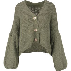 Seasons of April - Jojo - Oversized Vest - Kaki