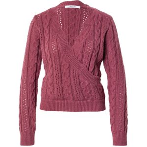 ABOUT YOU Trui 'Melody'  donkerroze