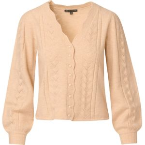 Adrianna Papell Gebreid vest  beige