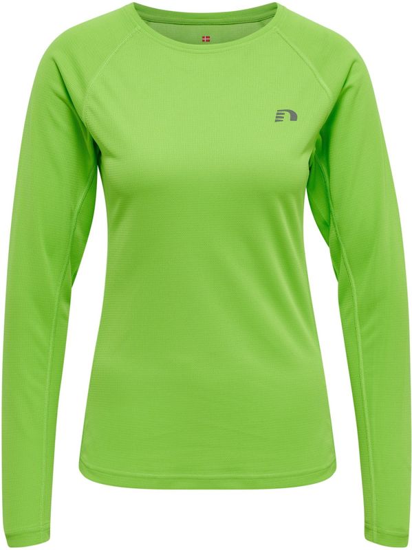Newline - Core Running - Dames-Tanktop - Lange Mouwen - Reflecterende Logo-opdruk