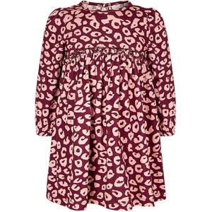 happy girls Jurk  pink / donkerrood