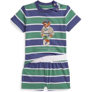 Polo Ralph Lauren Set  donkerblauw / jade groen / wit