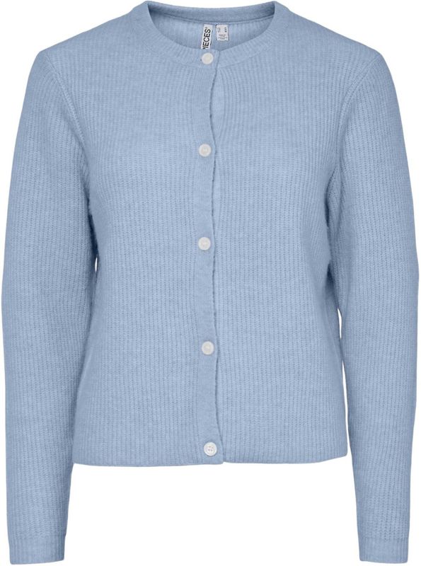 PIECES Gebreid vest 'PCSilly'  opaal