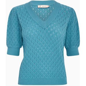 Peppercorn Trui 'Rosalia'  cyaan blauw