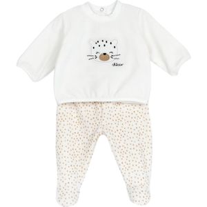 Chicco Set  lichtbruin / zwart / wit