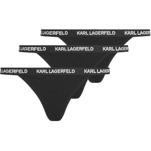 Karl Lagerfeld Slip  zwart / wit