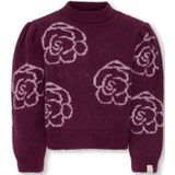 ONLY MINI - Gebreide Pullover - O-hals - Lange Mouwen - Jacquard