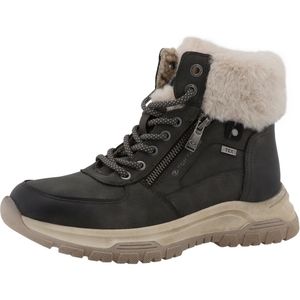 TOM TAILOR - Veterlaarsjes - Sand - Donkergrijs - Gevoerd