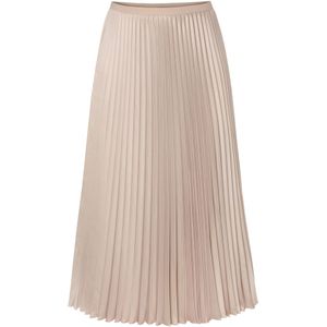 Tatuum - Brimi - Midi Plooirok - Licht Glanzend Satijnstof