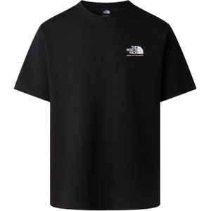 THE NORTH FACE Shirt 'Never Stop Exploring Repeat'  sering / zwart / wit