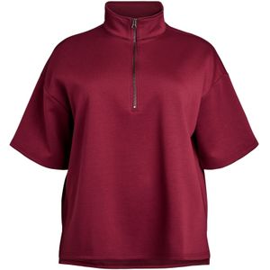 Zizzi Sweatshirt 'Cakatalina'  rood
