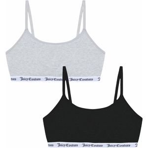 Juicy Couture BH  grijs / zwart / wit