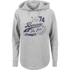 F4NT4STIC Sweatshirt 'Elton John Bennie And The Jets'  navy / grijs