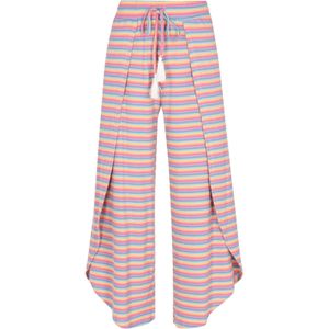 SANIKA Broek 'Fashion Look'  lichtblauw / geel / lichtlila / pink