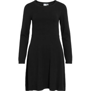 VILA Gebreide jurk 'HELLIE'  zwart