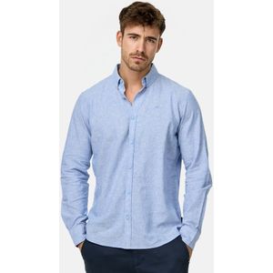 INDICODE JEANS Overhemd ' Theon '  blauw