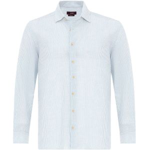 Antioch Overhemd  mintgroen / wit