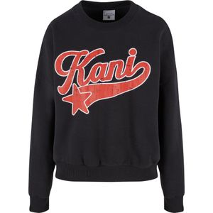 Karl Kani Sweatshirt 'Star'  cranberry / zwart / wit