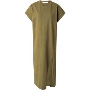 IRO Jurk 'LITONYA'  olijfgroen