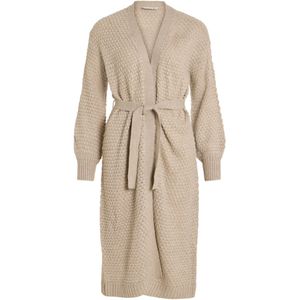 VILA Gebreid vest 'VILiomy'  beige