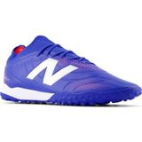 New Balance - TEKELA TEAM LOW LACED TF V5 - Voetbalschoen - Blauw / Wit