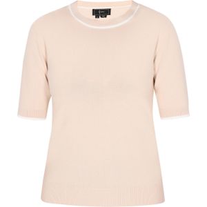 faina Trui  beige / wit