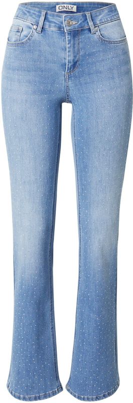 Flared Fit Jeans - Mid Waist