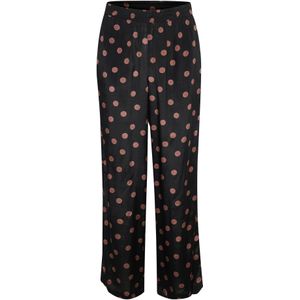 Kaffe Broek 'Jilli'  bruin / zwart