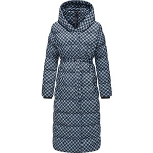Ragwear Wintermantel 'Niara'  blauw / wit