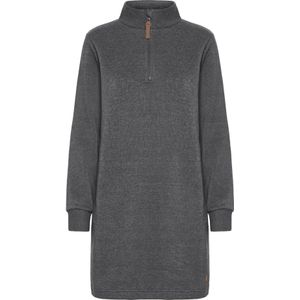 Oxmo Jurk ' OXMILLE '  donkergrijs