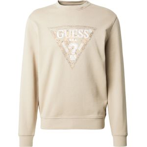 GUESS Sweatshirt  bruin / greige / oranje / wit