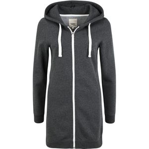 Oxmo Sweatvest 'Olinda'  grijs / wit