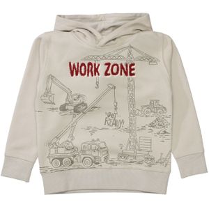 STACCATO Sweatshirt  crème / taupe / donkergrijs / donkerrood