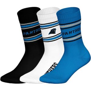 Huddle Sokken ' NFL Karolina Panthers Crew '  royal blue/koningsblauw / zwart / wit