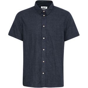 !Solid Overhemd 'PETE'  marine