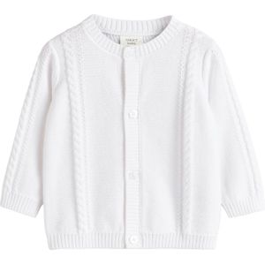 Next Gebreid vest  wit