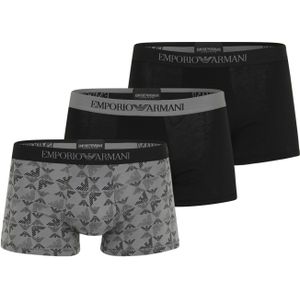 Emporio Armani Boxershorts  grijs / zwart