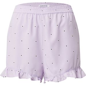 EDITED Broek 'Rylan'  lila / gemengde kleuren
