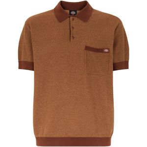 DICKIES Shirt 'ROCKY'  bruin / karamel