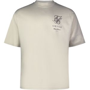 SikSilk Shirt  ecru / zwart