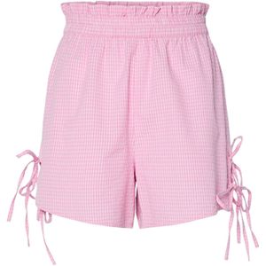 Pcalma - Hw Tie - Korte Broeken - High-Waist - Regular Fit