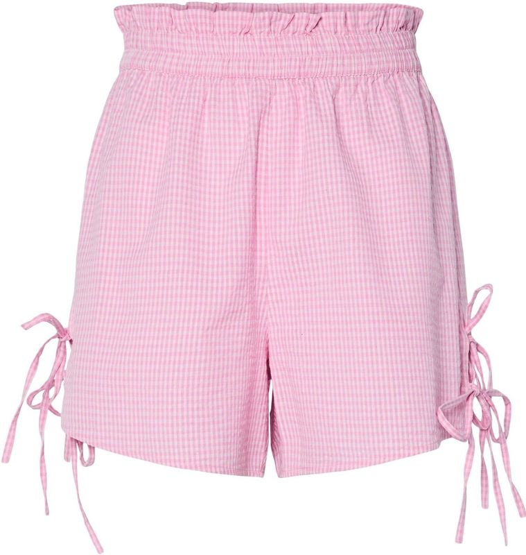 Pcalma - Hw Tie - Korte Broeken - High-Waist - Regular Fit