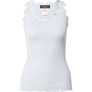 Rosemunde - Lace Top 5205 - Spaghetti Top - Blauw - 70% Zijde, 30% Katoen