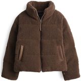 OPUS Winterjas 'Hozy'  chocoladebruin