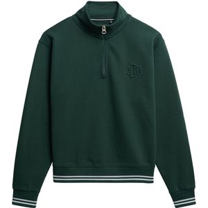 Superdry - Country Club Embossed - Trui - Half Rits - Katoen