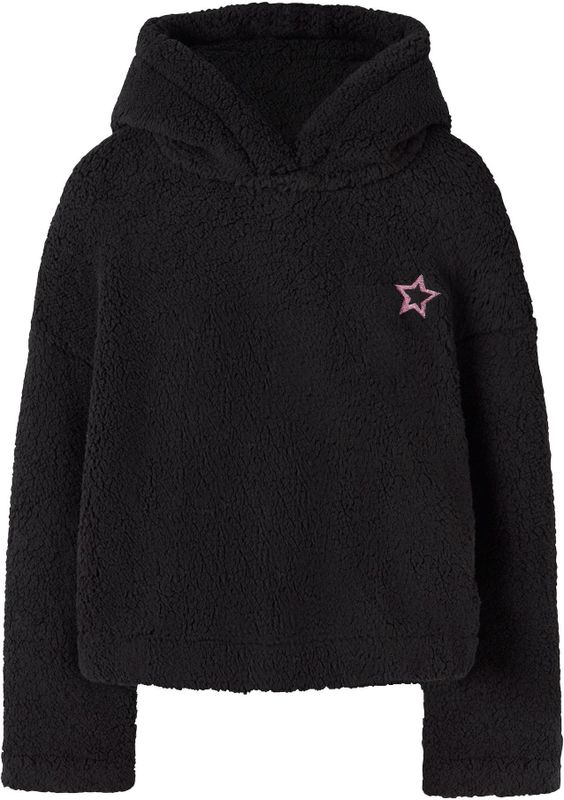 Sweatshirt - Fleece - Regular Fit - Lange Mouwen - Geborduurd